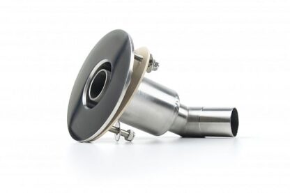RVS Standkachel Uitlaat Huid Doorvoer Schip 24mm Met Draadeinden