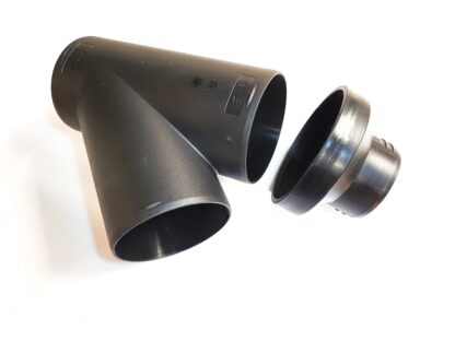 Adapter van 90mm naar 60mm Warme lucht verdeling - Afbeelding 2